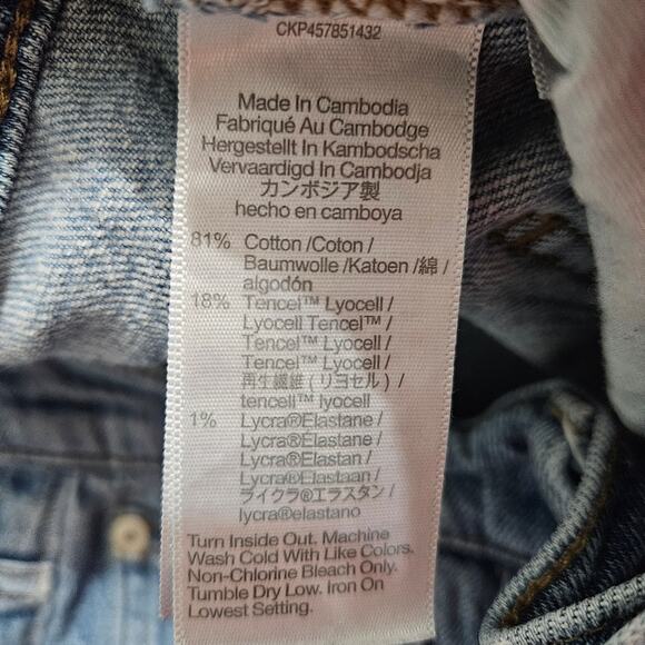 Madewell The Perfect Vintage Jean Women's Size 29 High Rise Blue Denim Jeans - Picture 5 of 13